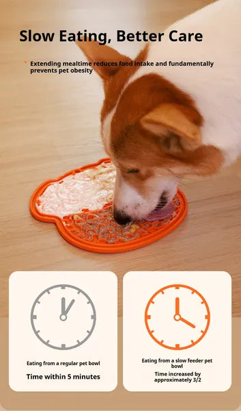 Transform Mealtime into Fun Time with Our Strong Suction Lick Mat for Dogs and Cats - The Ultimate Slow Feeder!