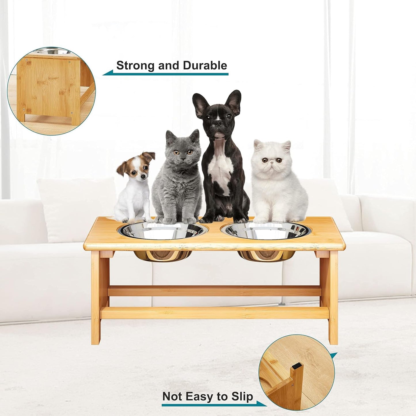 Ergonomic Elevated Pet Feeder - Autods Supplier Match