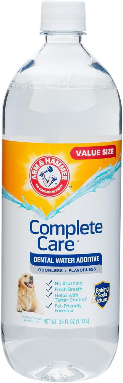 Pet Dental Water Additive - Daily Tartar & Bad Breath Control