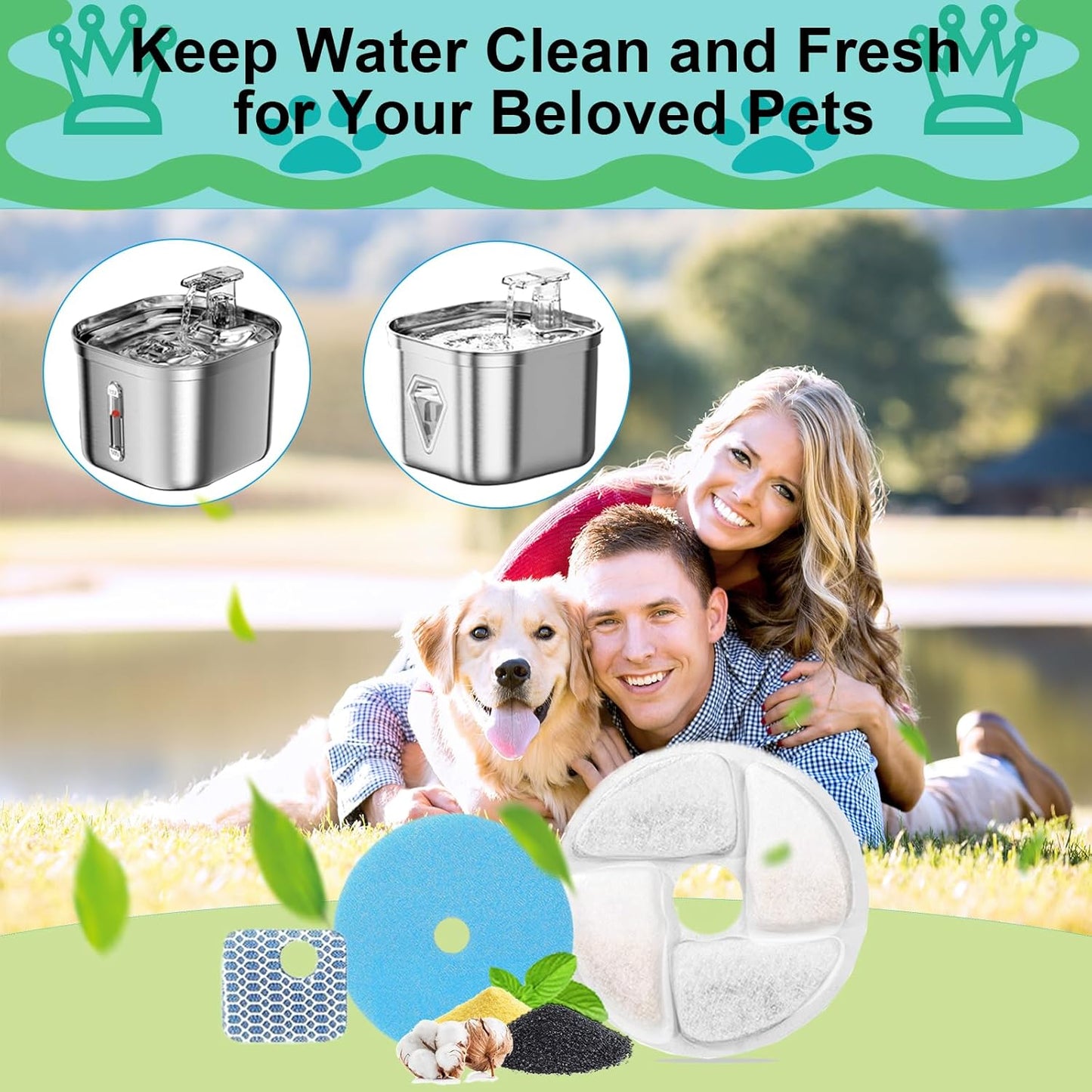 Cat Water Fountain Replacement Filters - Autods Supplier Match
