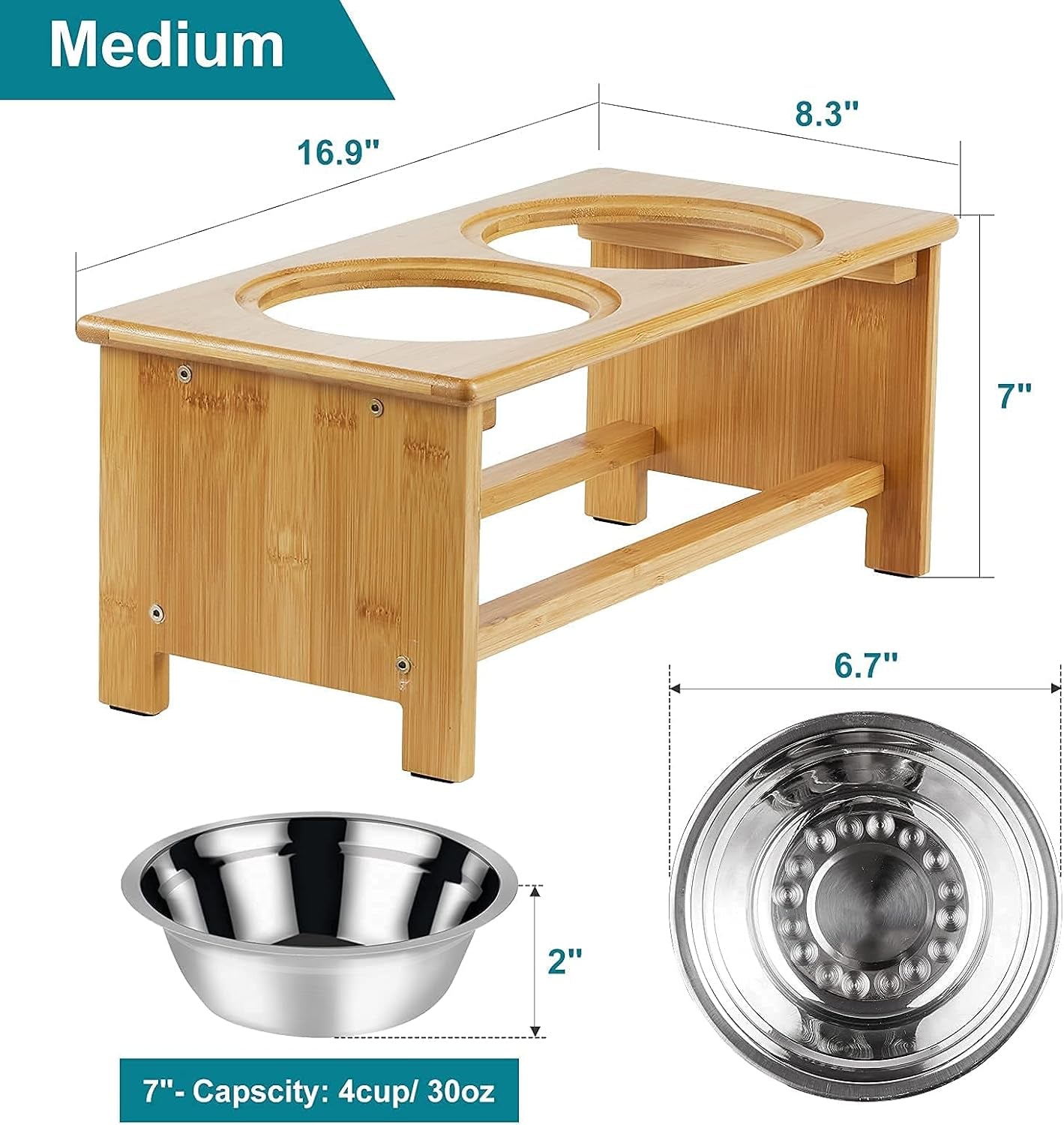Ergonomic Elevated Pet Feeder - Autods Supplier Match