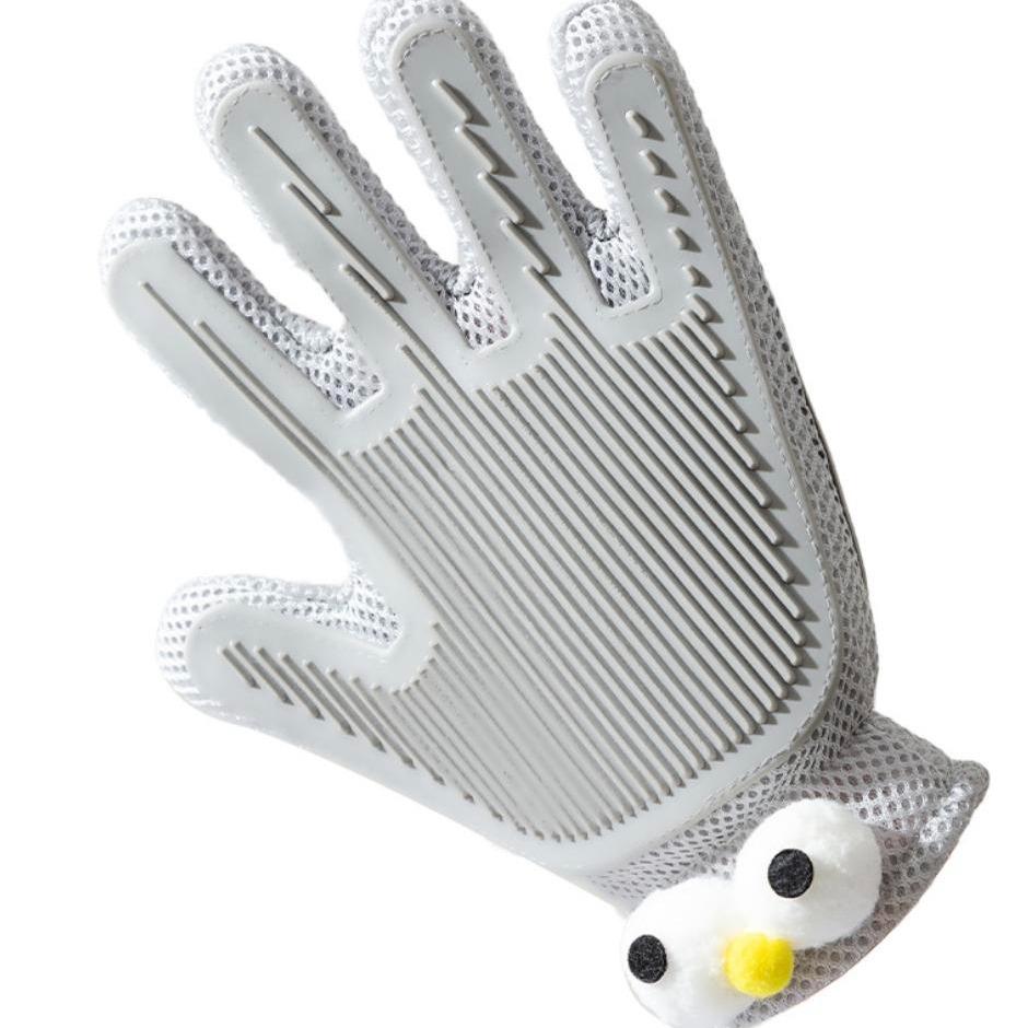 Transform Grooming with 2-In-1 Pet Grooming Gloves: Effortless Hair Removal & Soothing Massage for Cats and Dogs