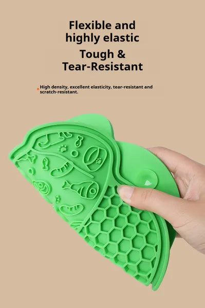 Transform Mealtime into Fun Time with Our Strong Suction Lick Mat for Dogs and Cats - The Ultimate Slow Feeder!